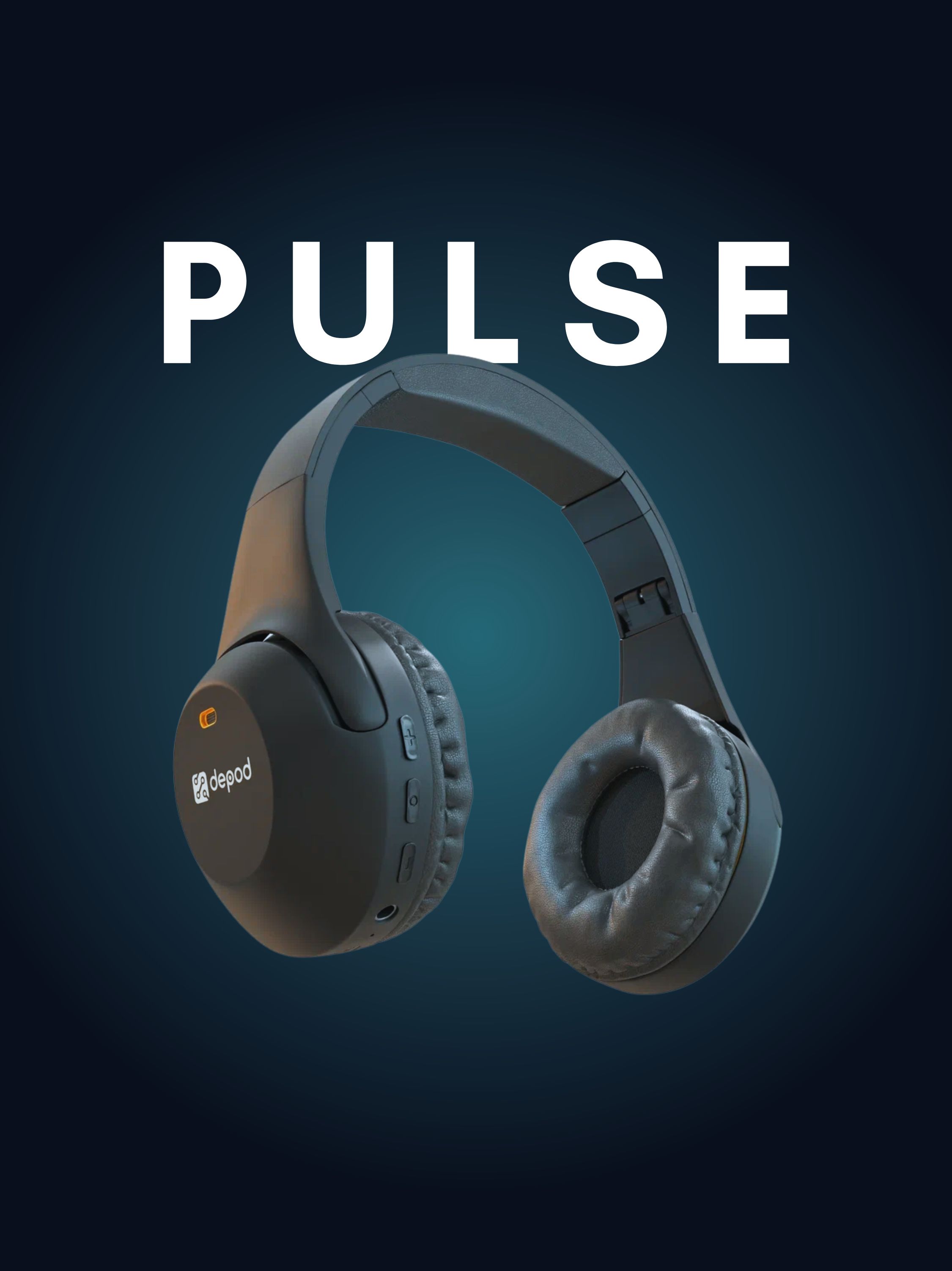 Беспроводные полноразмерные наушники Depod PULSE DBT-001